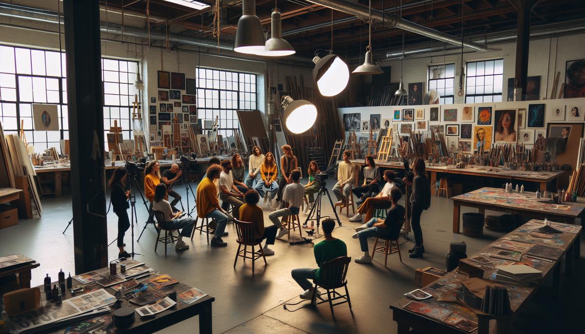 Long Island's Growing Arts Community: Studios Workshops and Galleries